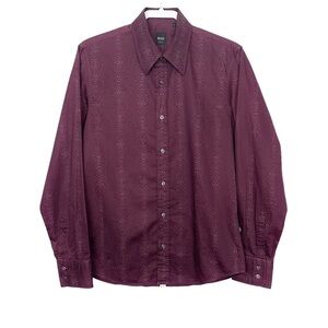 BOSS Hugo Boss Printed Slim Fit Button Down Shirt
